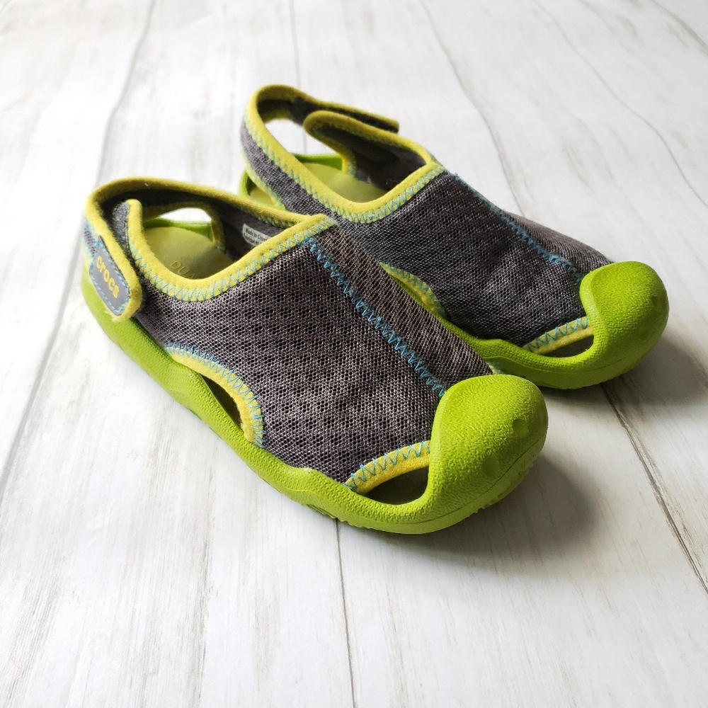 Croc sandals